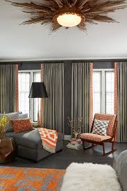 Decorating With Orange Orange Decorating Ideas Living Room Orange Grey And Orange Living Room Living Room Grey