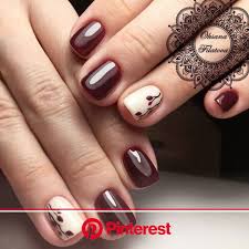 Continue to scroll to find the best ideas and designs that match the maroon color. 30 Dazzling Ideas For Maroon Nails Designs Maroon Nail Designs Maroon Nails Trendy Nails Clara Beauty My
