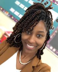 Our long natural hair growth website will help you get more information hair growth secrets to help you reach your goals. Love This Mini Twist Style Hair Twist Styles Natural Hair Twists Twist Hairstyles