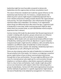 Leadership Essay Example Essay Sample Essay Essay Topics
