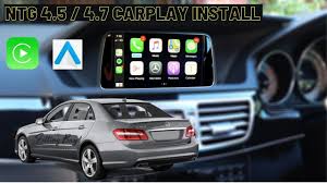 Mercedes Benz E Class W212 Apple Carplay Install Ntg 4 5 4 7 Youtube