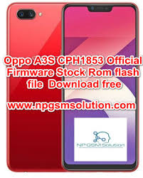 Oppo A3s Cph1853 Official Firmware Stock Rom Flash File Download Free