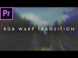 Rgb Warp Distortion Transition In Premiere Pro Cc 2017 Easy Tutorial Youtube Premiere Pro Cc Premiere Pro Tutorials Premiere Pro