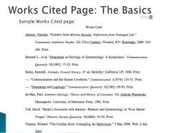 Image Result For Reflection Paper In Mla Format Works Cited Mla Citation Reflection Paper