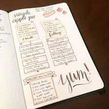 Family Recipes Bullet Journal Journal Scrapbook Recipe Book