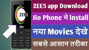 Jio Phone Me Zee5 App Download Zee5 App Install From Jio Phone Tv Shows Youtube