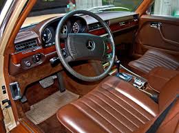 Mercedes W116 In Great Color Combo Especially The Rich Bamboo Vinyl Interior College Park Maryland College Park Car Images
