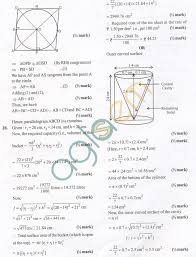Cbse Solved Sample Papers For Class 10 Maths Sa2 Set A Sample Paper Math Exam Papers