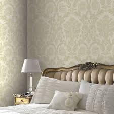 Kensington Wallpaper In Natural Colours With A Textured Finish By Gold B Q 19 98 Glitter Design Grey Wallpaper Gold Damask Wallpaper Metallic Wallpaper