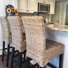 Kubu Bar Counter Stool Pier 1 Imports Wicker Bar Stools Stools For Kitchen Island Kitchen Bar Stools