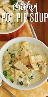 Chicken Pot Pie Soup Recipe Easy 30 Minute Dinner In 2020 Chicken Pot Pie Soup Pot Pie Soup Chicken Pot Pie