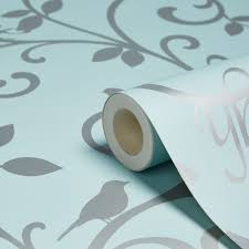 Fine Decor Live Love Laugh Teal Amp Silver Mica Effect Wallpaper Departments Diy At B Amp Q Metallic Wallpaper Green Wallpaper Diy Wallpaper