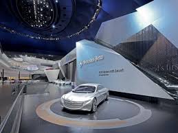 Mercedes Benz Stand Automobile Exhibition Hall Car Showroom Design Car Showroom Architecture