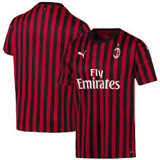 Related:ac milan shirt ac milan jersey xxl ac milan jersey 2020. Men S Puma Red Black Ac Milan 2019 20 Home Replica Jersey