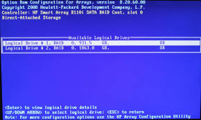 Linux Centos Redhat El Installation On Hp Smart Array B110i Sata Raid Controller Hp Ml Dl Servers