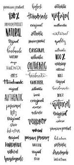Handdrawn Logo Creator Bundle Get Inspiration For Your Next Project With These Printable Templates Lettering Typography Fonts Hand Drawn Logo