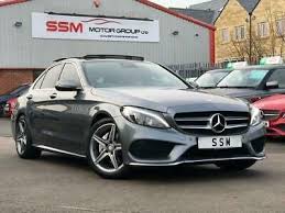 2016 Mercedes Benz C Class 2 1 C220d Amg Line Premium Plus 7g Tronic S S Ebay Mercedes Benz C220 Benz C Infiniti Q50 Sport