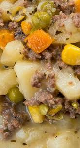 Creamy Potato Hamburger Soup Chicken Soup Recipes Hamburger Soup Creamy Potato