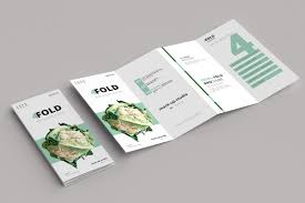Four Fold 4 Fold Brochure Mockups Brochure Design Template Brochures Mockups Brochure Design