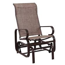 Amazon Com Phi Villa Swing Glider Chair Patio Rocking Chair Garden Furniture Textilene Mesh Steel Fra Patio Rocking Chairs Patio Chairs Glider Rocking Chair