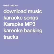 Download Music Karaoke Songs Karaoke Mp3 Kareoke Backing Tracks Karaoke Songs Karaoke Backing Tracks