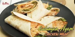 Resepi Gulungan Ayam Mudah Sihat Healthy Simple Chicken Wrap Recipe Chicken Wrap Recipes Chicken Wraps Recipes