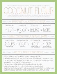 Www Thewheatlesskitchen Com Wp Content Uploads 2013 10 Coconut Flour Conversion Chart Jpg Baking With Coconut Flour Coconut Flour Recipes Coconut Flour