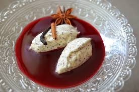 Mohnmousse Mit Winterlicher Brombeer Orangen Sauce Einfacher Nachtisch Mousse Nachspeise