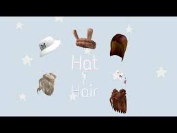 Aesthetic Hat And Hair Codes Roblox Read Description Pls Youtube Roblox Roblox Pictures Roblox Codes