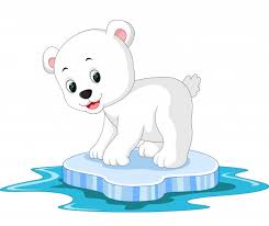 Dibujos animados de oso polar | Vector Premium