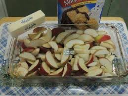 Autumn Apple Cake 5 6 Apples Box Yellow Cake Mix Stick Of Butter Sugar To Taste Cinnamon Apple Cake Recipes Fresh Apple Cake Apple Cake