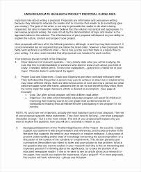 Undergraduate Research Proposal Examples Beautiful Free 15 Research Proposal Examples Samples In Research Proposal Example Research Proposal Project Proposal