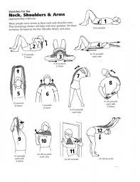 Routine Stretches To Help Your Neck Shoulders And Arms Shoulder Stretches Neck And Shoulder Stretches Neck Exercises