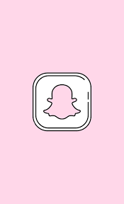 Pink White Snapchat Logo Jazira Beautiful Mix Between Pink And White In This Snapchat Logo Jazira Logo Pinkwhite In 2020 Snapchat Logo Cute App Iphone Icon