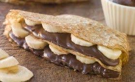 Crepe Nutella Banane Recettes Elle A Table Recette Crepes Au Chocolat Recette Banane Recettes Sucrees