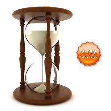 3d Hourglass Hour Glass Model Hourglass By Barsim Hourglass Scene Setup Polygon Modeling