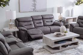 Casual 90 Power Reclining Sofa In Gray Living Room Furniture Recliner Reclining Sofa Living Room Leather Sofa Living Room