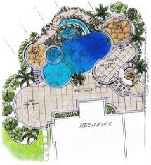 Found This Design Online It Was My Inspiration Piece For Our Backyard Pool Design Plans Pool Drawing Inground Pool Designs