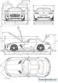 Sls Dimensions Dessin Voiture Facile Dessin Voiture Voiture Vintage