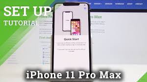 How To Set Up Iphone 11 Pro Max Configure Apple Device Youtube