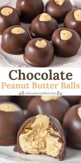 How To Make Creamy Chocolate Peanut Butter Balls Or Buckeyes With 4 Ingredients Easy No Ba Easy Peanut Butter Peanut Butter Desserts Christmas Candy Recipes