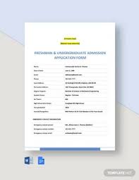 Free 60 Simple Application Forms Templates In Pdf