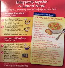 Lipton Double Noodle Soup Easy Homemade Soups Homemade Soup Cooking Instructions