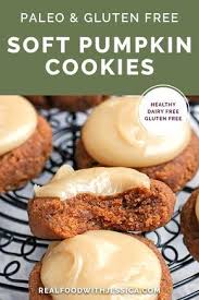 Paleo Soft Pumpkin Cookies Recipe In 2020 Pumpkin Recipes Pumpkin Cookies Healthy Soft Pumpkin Cookies