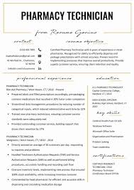 Pharmacy Tech Resume Samples Best Of Pharmacy Technician Resume Example Writing Tips In 2020 Medical Assistant Resume Pharmacy Technician Study Pharmacy Tech