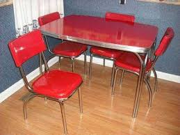 Pin On Chrome Kitchen Dinette Table And Chairs