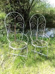 Old Antique French Wrought Iron Garden Chairs Ebay Decoraciones Del Hogar Decoracion De Unas Hogar