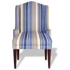 Kravet Hampton Dining Chair In Blue Stripe Striped Dining Chairs Dining Chairs White Rocking Chairs