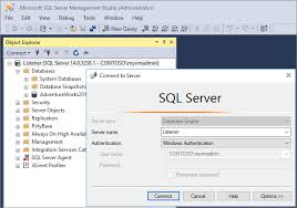 Connect To An Availability Group Listener Sql Server Always On Microsoft Docs