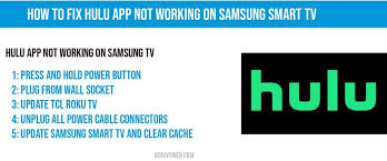 How To Fix Hulu App Not Working On Samsung Smart Tv A Savvy Web